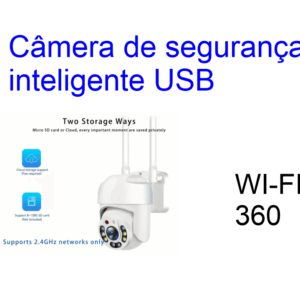 Câmera de Segunça 360 Visão Noturna