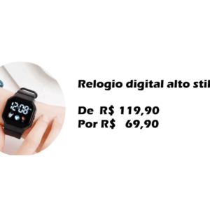 Relogio Digital Elegante